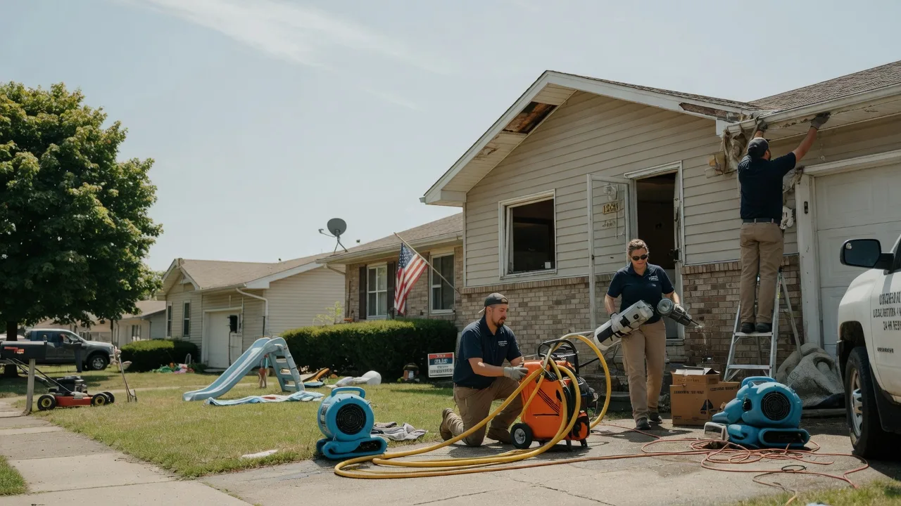 Water Damage Restoration in Swayzee, IN near me